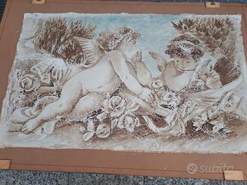 dipinto con tecnica trompe l'oeil 