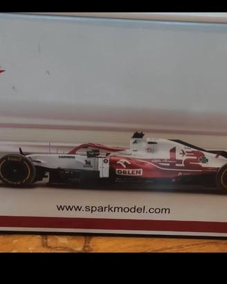 Alfa Romeo C41 Kimi Raikkonen Spark 1/18