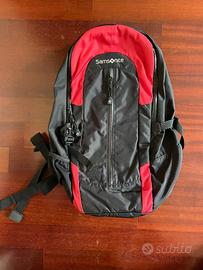 Zaino Samsonite nero/rosso – comodo e resistente