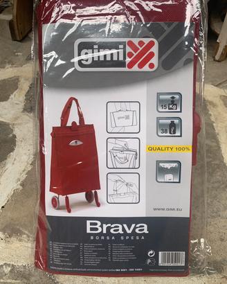 Borsa spesa carrello GIMI "Brava"