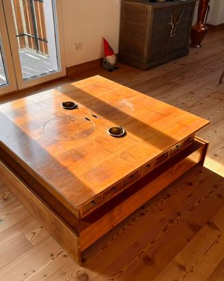 Tavolino da salotto in legno massello 900