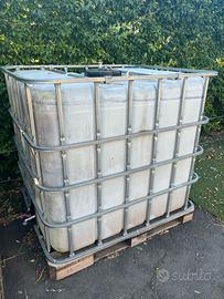 Cisterna 1000 litri serbatoio acqua