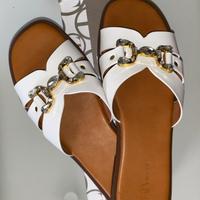 sandali bianchi estivi donna