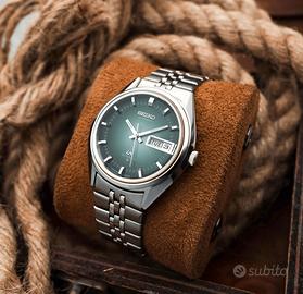 Seiko raro Lord Matic referenza 5606-7190 verde