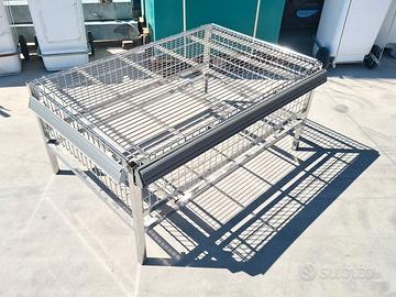 alzatina per pallet in filo usata