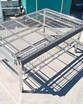 alzatina per pallet in filo usata