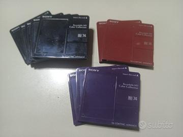 Lotto 3, n.10 minidisc Sony Color Collection 74