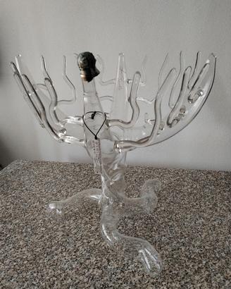 grande albero in vetro soffiato della bonollo 