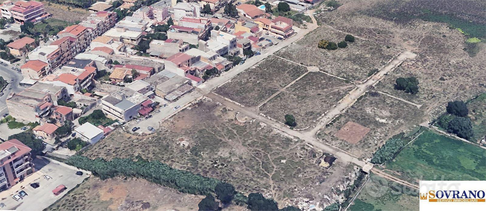 VILL. DI CARINI: TERRENO EDIFICABILE MQ 900 - Vista 2