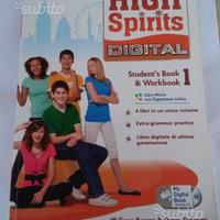 Libro di inglese High Spirits Digital 1 usato