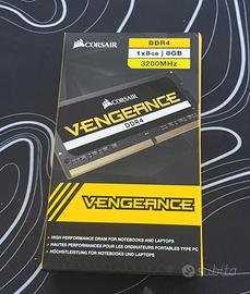 Corsair Vengeance SO-DIMM DDR4 3200 MHz CL22 8GB