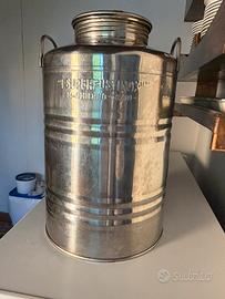 Contenitore Olio acciaio inox 18/10 50L