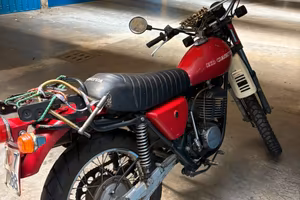 Harley Davison cagiva 350 enduro 1981 ASI