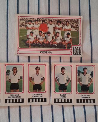 Lotto di 3 Figurine Panini 1978-79 CESENA