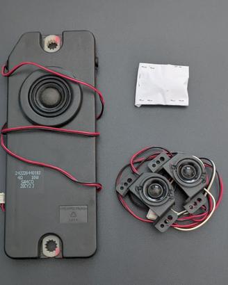Altoparlante woofer + 2 tweeter per TV