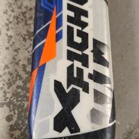 sci e bacchette bambino 110 cm Rossignol attacchi 