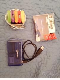 2 CARD READER + HUB USB