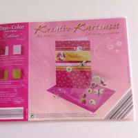 Set biglietti creativi con 10 pietre strass e bust