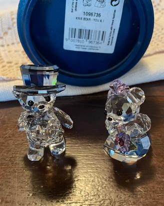 Coppia orsetti kris Swarovski