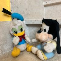 set due pupazzi Disney anni 90, Pippo e Paperino