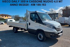 Iveco Daily 35S14 Cassone Alluminio NUOVO MT 4,50