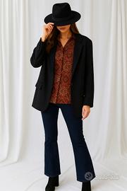 camicia Lumina Paisley autunno taglia S Italy 