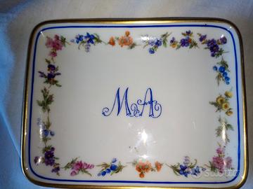 Piattino di Porcellana Decorata "Per 