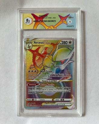 carta pokemon Arceus Vastro hyper, 176/172