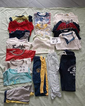 Abbigliamento bambino 6-9 mesi 
