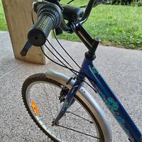 bicicletta raggio 24 con cambio