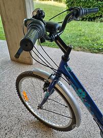 bicicletta raggio 24 con cambio