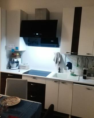 cappa da 90 cm , vetro nero