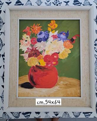 Quadro realizzato a mano con cornice.