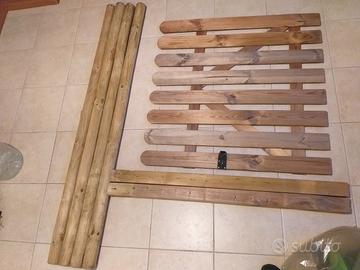 1 Cancelletto 2 pali quadri 4 pali tondi