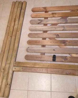 1 Cancelletto 2 pali quadri 4 pali tondi