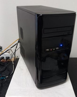 PC miditower, CPU Intel Pentium G1840, ram 8 Gbyte