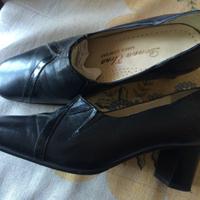 Scarpe da donna marca donna-confort nere 34 in pel