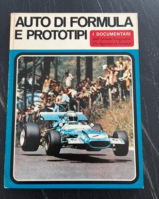 Libro vintage "Auto di Formula e Prototipi" (1970)