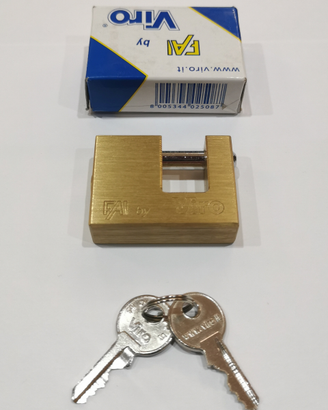 Lucchetto viro per serranda 50 mm. 2" art.505