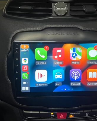Schermo JEEP Renegade apple Carplay - Android auto
