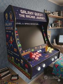 Bartop Arcade Anni 80 90 Retroilluminato