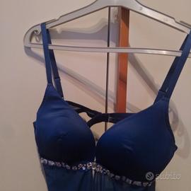 sottoveste babydoll elegante con pietre