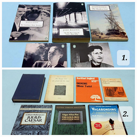 Lotti libri di narrativa lingua inglese originale