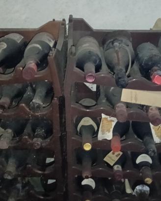 Bottiglie vini da collezione