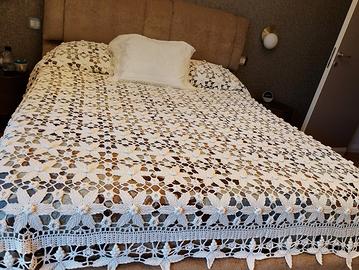 coperta uncinetto fiori 