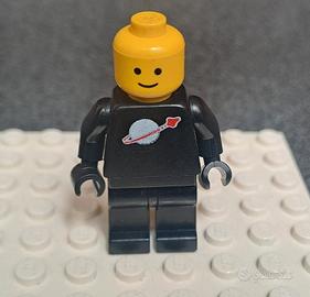 LEGO Classic Space Minifigure Nero (sp003) Vintage