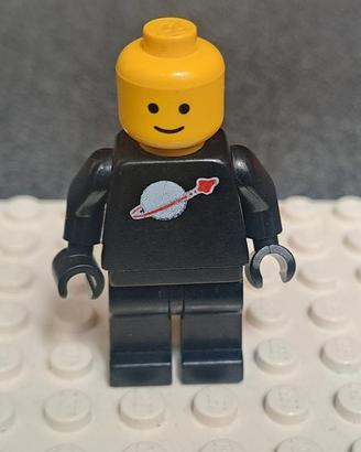LEGO Classic Space Minifigure Nero (sp003) Vintage