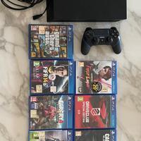 PlayStation 4 500GB + Giochi - Completa e Perfetta