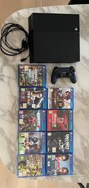 PlayStation 4 500GB + Giochi - Completa e Perfetta