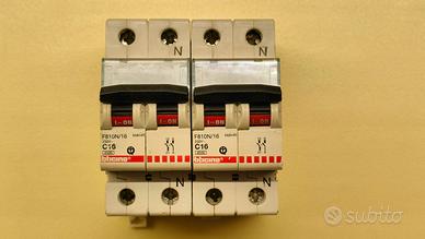 Interruttore Margnetotermico Bticino 1P+N 16a C